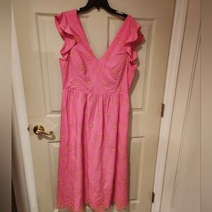 Lilly pulitzer lillyanne flutter sleeve dress